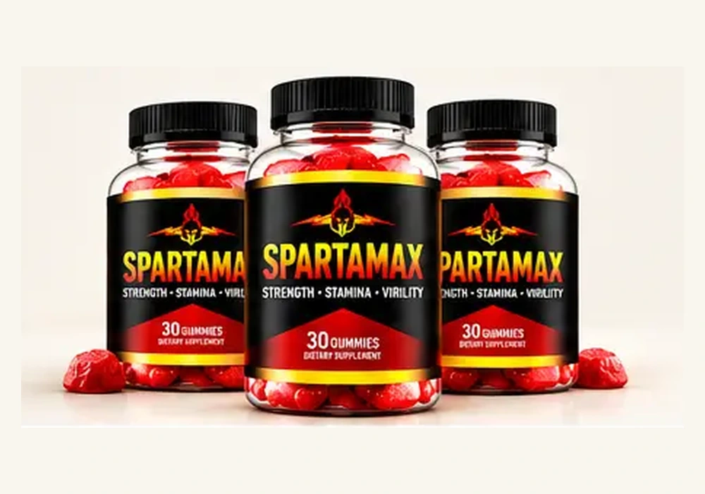 Three-bottle SpartaMax package showing three bottles