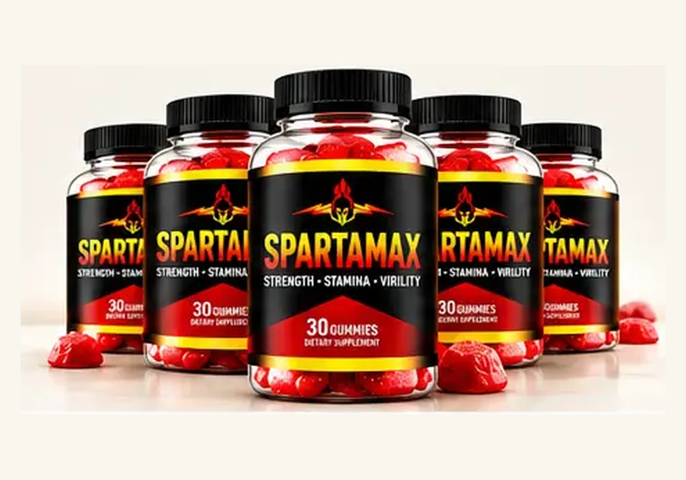 Six-bottle SpartaMax package showing six bottles